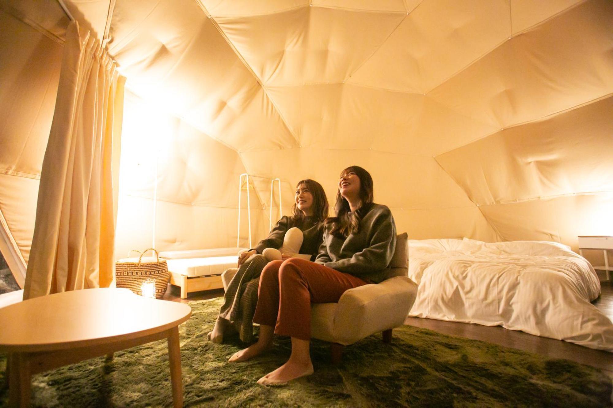 Glampark Keburikawa Kyoto Hotel Kameoka Bagian luar foto